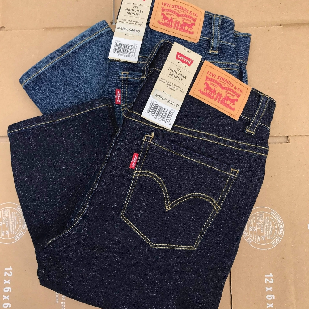 New Women's (10R) Levi's High Rise Skinny Jeans